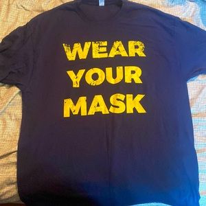 “Wear Your Mask” Graphic Tee By North Carolina A&T University.